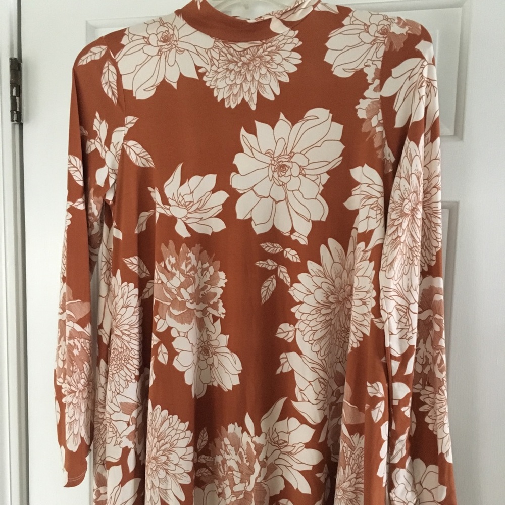 Agnes & Dora Large mock neck swing tunic